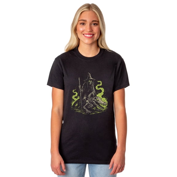PJammy Halloween T-Shirt Women's Swamp Witch Short Sleeve Tee