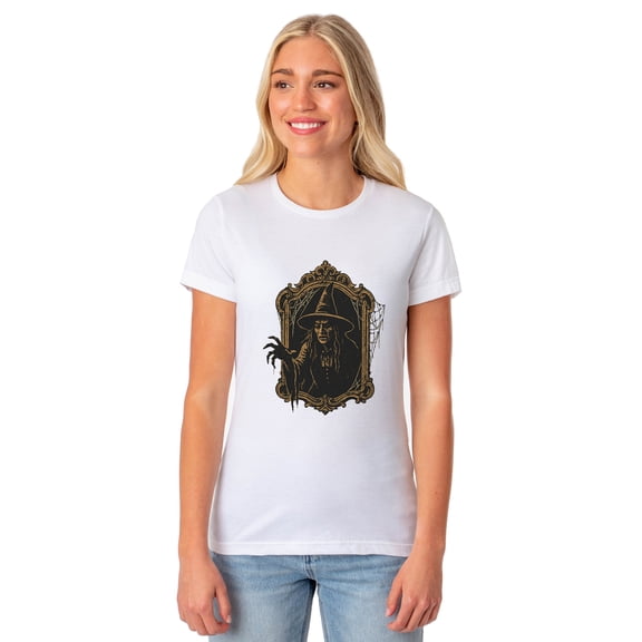 PJammy Halloween T-Shirt Women's Witch Mirror Tee