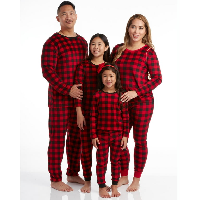 PJs & Presents Matching Family Christmas Pajamas Set - Velour Christmas  Morning Holiday Card Ugly Christmas Pajamas