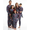 thumbnail image 1 of PJs & Presents Matching Family Christmas Pajamas Set - Velour Christmas Morning Holiday Card Ugly Christmas Pajamas, 1 of 7