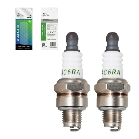 PK2 TORCH AC6RA Spark Plug Replace for NGK CMR6A/1223,Champion 978/RY4C ,Brisk 3158 SR15C, Autolite 4194,Brisk 3158 SR15C, for  Husqvarna，OEM