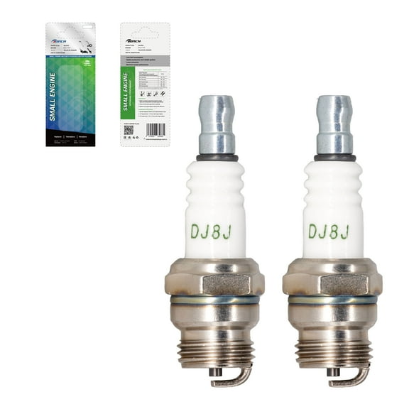 PK2 TORCH DJ8J Spark Plug Replace for CHAMPION DJ8J DJ7J 847 850, NGK BM6F, 794-00050, 794-00055A, Bosch HS8E, WAK145T3, DENSO T20M-U, OEM