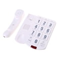 thumbnail image 1 of PK3000 Landline Phone Corded Desk Telephone with Large Buttons Loud Redial Memory for Seniors Desk Phone, 1 of 9