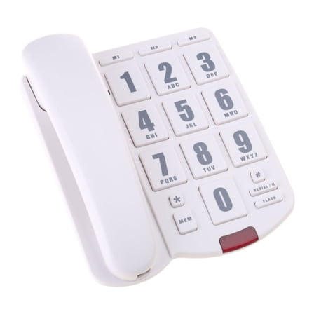 PK3000 Senior Telephone Landline Phone Large Button Loudspeaker Phone