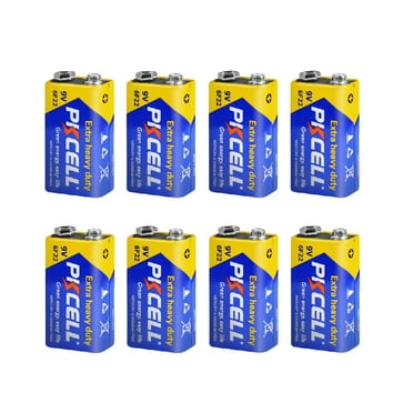PKCELL 9V Batteries, Super Alkaline 9-Volt Battery, 24-Count Garage ...