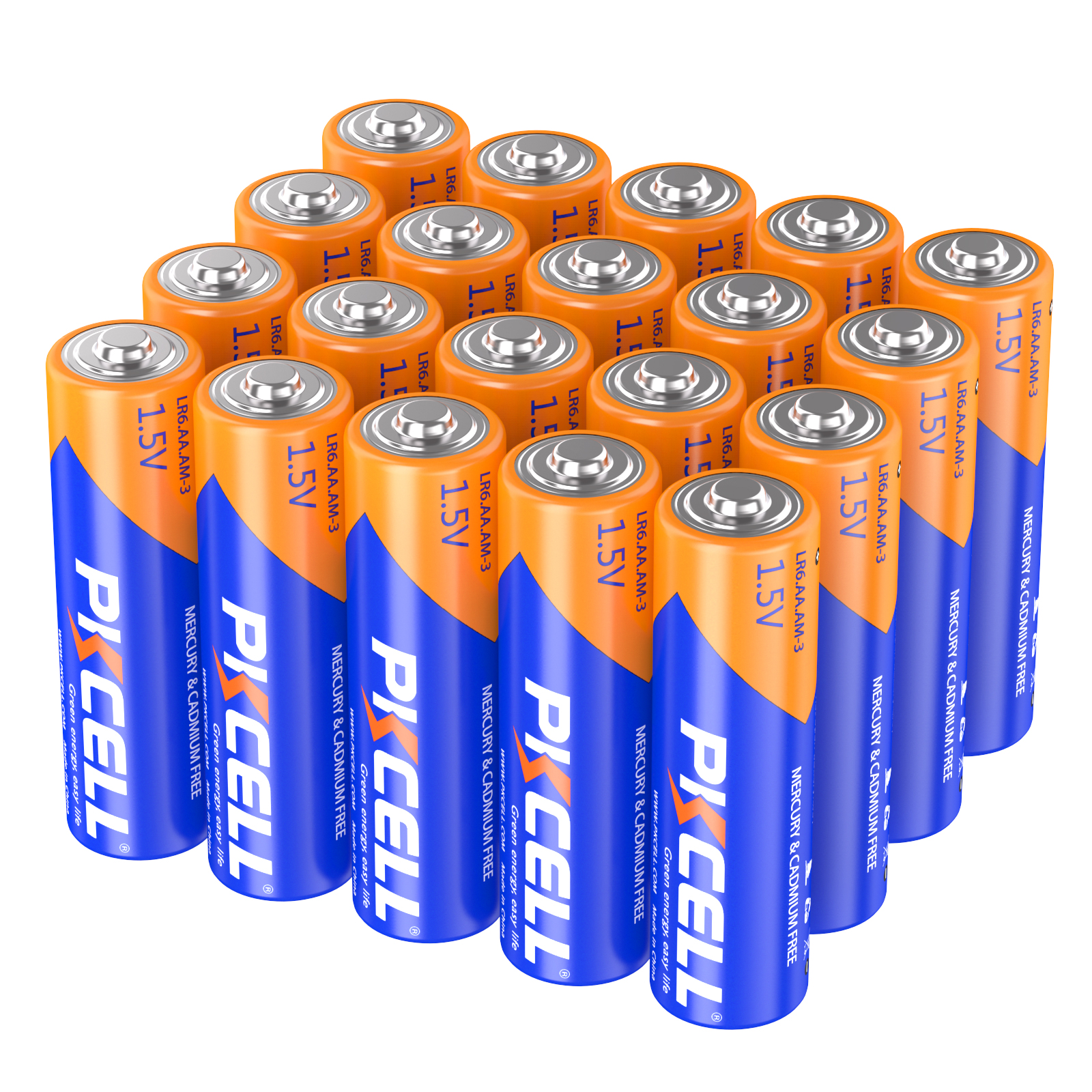 Duracell Coppertop AA Battery, Long Lasting Double A Batteries, 20 Pack