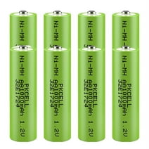 PKCELL AA Rechargeable Batteries NiMH 1000mAh 1.2v Garden Solar Ni-Mh Light LED 8PCS