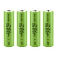 thumbnail image 1 of PKCELL Rechargeable AA Batteries NiMH Double A 1000mAh 1.2V Battery- 4 Pack, 1 of 4