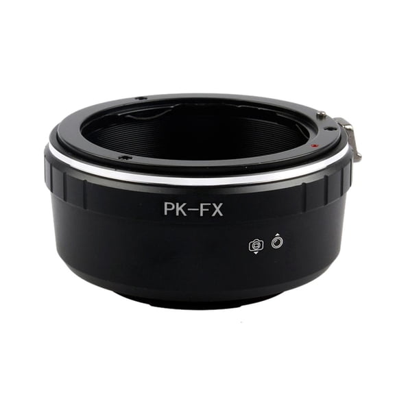 PKFX Camera Lens Manual Focus Metal Lens Mount Adapter Ring Replacement for PK Lens to X-Pro1 XE1 Camera Accessories