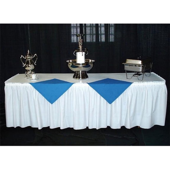 PKG. RED GINGHAM KWIK SKIRT WITH 30 inch X 72 inch KWIK COVER- 10 PER CASE