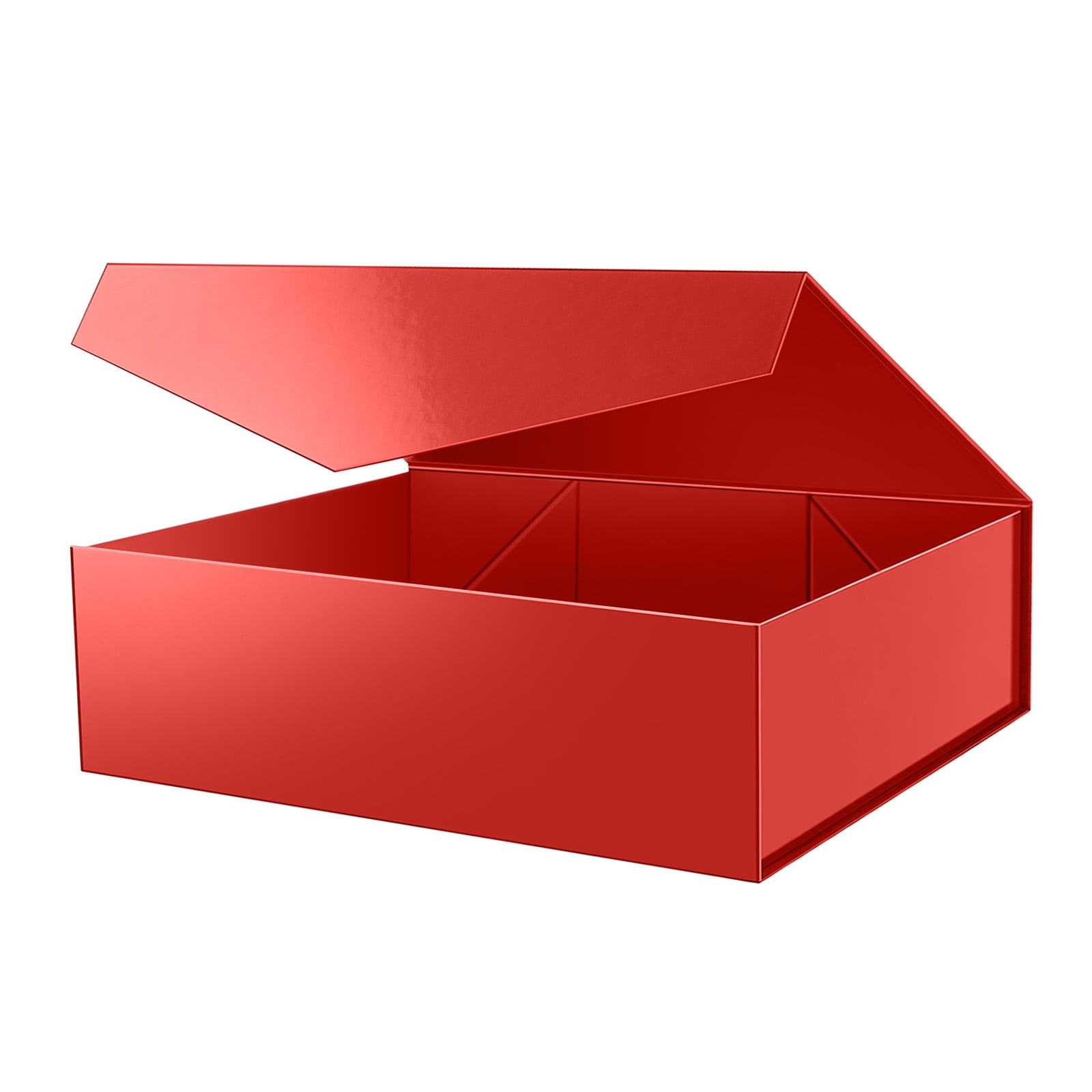 PKGSMART Extra Large Gift Box for Mother's Day, 16.3x14.2x5 inches, Red ...