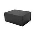 thumbnail image 1 of PKGSMART Gift Box for Fathers Day, 9x6.5x3.8 inches, Black Gift Box with Magnetic Lid for Present, 1 of 7