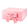 thumbnail image 1 of PKGSMART Gift Box with Ribbon for Mothers Day, 9x6.5x3.8 inches, Pink Box with Magnetic Lid, 1 of 6