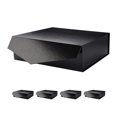 thumbnail image 1 of PKGSMART Gift Boxes, 5 Large Black Magnetic Gift Boxes with Lids for All Occasions, 13.5''x9''x4.1'', 1 of 7