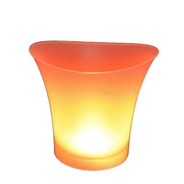 PKJHGA Glowing Ice Bucket Kitchen Cups LED Ice Bucket Color Changing