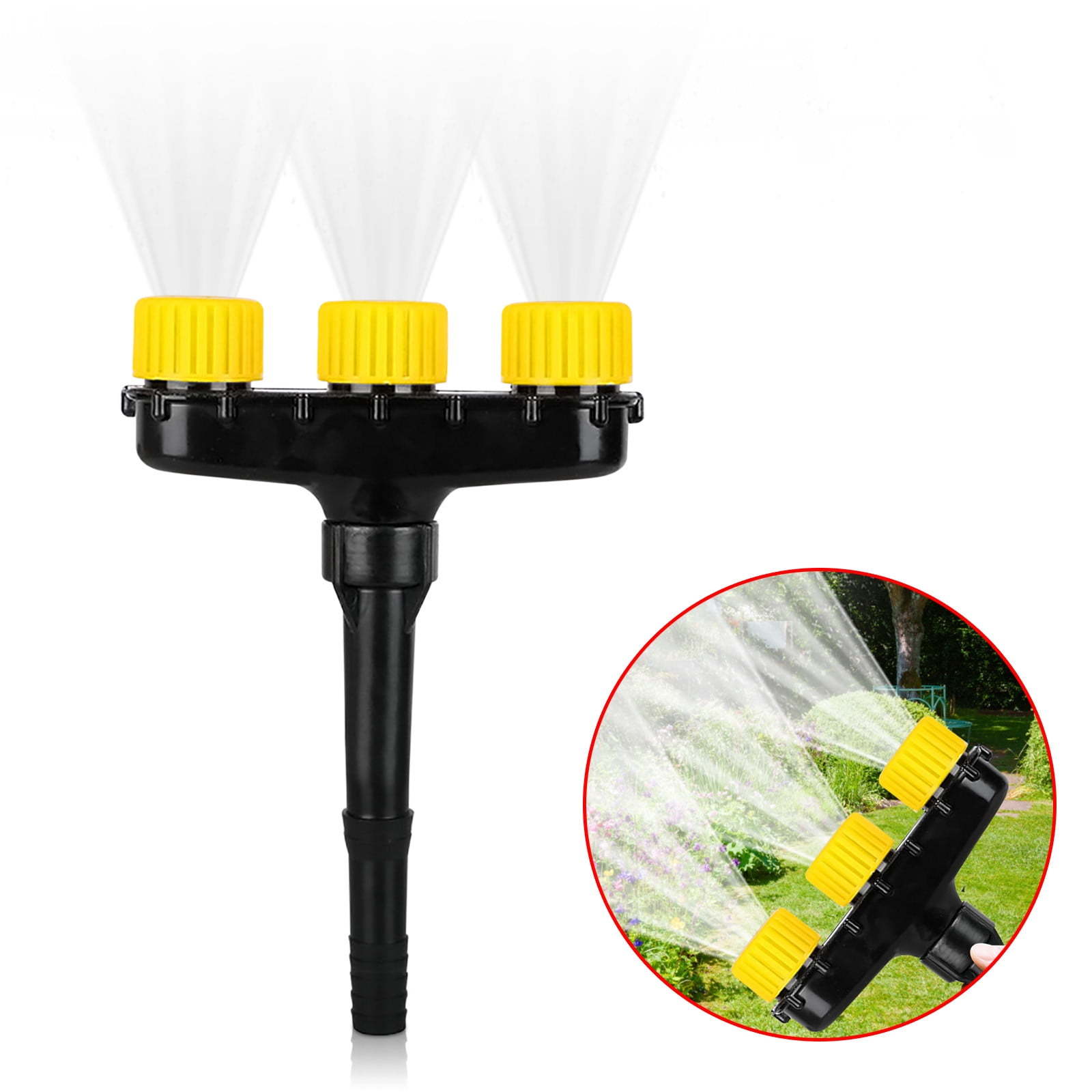 PKJHGA Head Spraying MultiHole Sprinkler Head Watering Vegetables