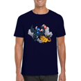 thumbnail image 1 of PKMUS 0224 Ed. Fine Bold Contemporary Graphic Art Design T-Shirt, for men & women, up to size 5XL, 1 of 3