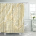 thumbnail image 1 of PKNMT Beige Natural Marble Brown Abstract Architecture Black Wall Wood Antique Bright Bathroom Shower Curtain 66x72 inch, 1 of 1