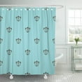 thumbnail image 1 of PKNMT Orleans Elegant Design with Lis De Fleur Symbols LYS Arms Classic Classical Bathroom Shower Curtains 60x72 inch, 1 of 1