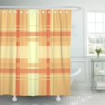 thumbnail image 1 of PKNMT Plaid Checkered Pattern in Light Autumn Fall Colors Various Shower Curtain 60x72 inches, 1 of 1