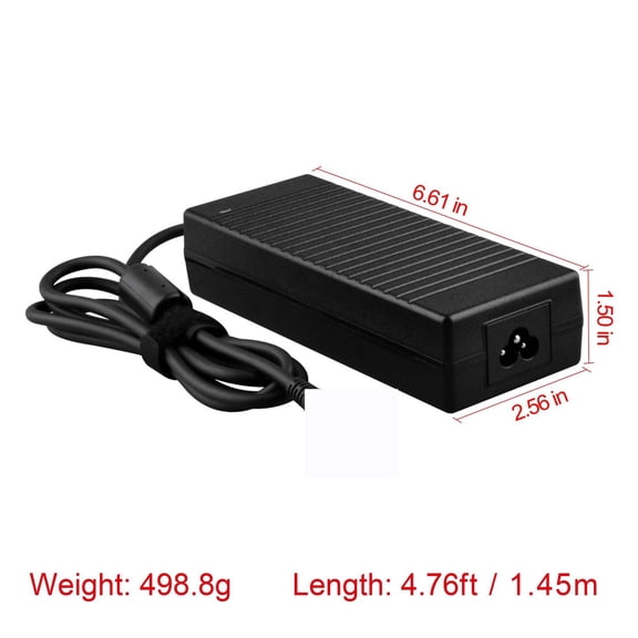 PKPOWER 180W 130W Power Supply Adapter Compatible with Dell Docking Station WD19 K20A001 D6000 D6000S, Business Dock WD15 K17A001,Thunderbolt Dock WD19TB WD19TBS TB15 TB16 TB18DC K16A K16A001 Charger
