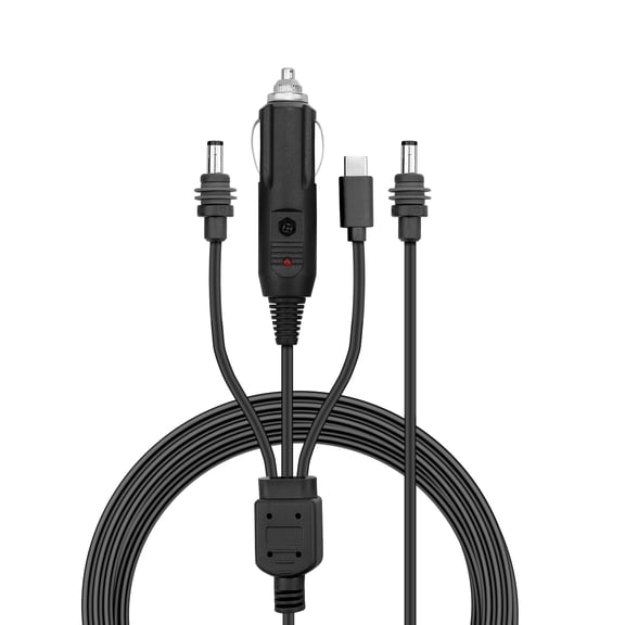 PKPOWER 3 in 1 Starlink Mini Cable 10FT/ 3M, High-Speed USB C/Car Charger/DC to DC Replacement Cable for Starlink Mini Power, Waterproof Extension Power Cable Accessories