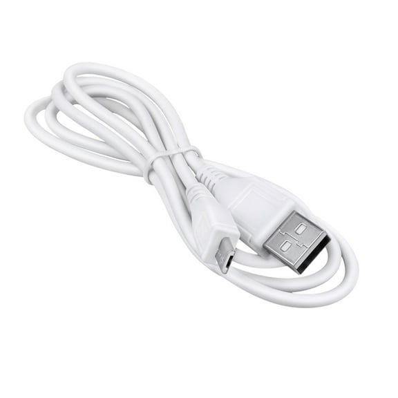 PKPOWER 3.3ft White Micro USB 2.0 Cable PC Power Cord Lead for WD Elements SE WDBABV0010BBK 1TB Western Digital HD