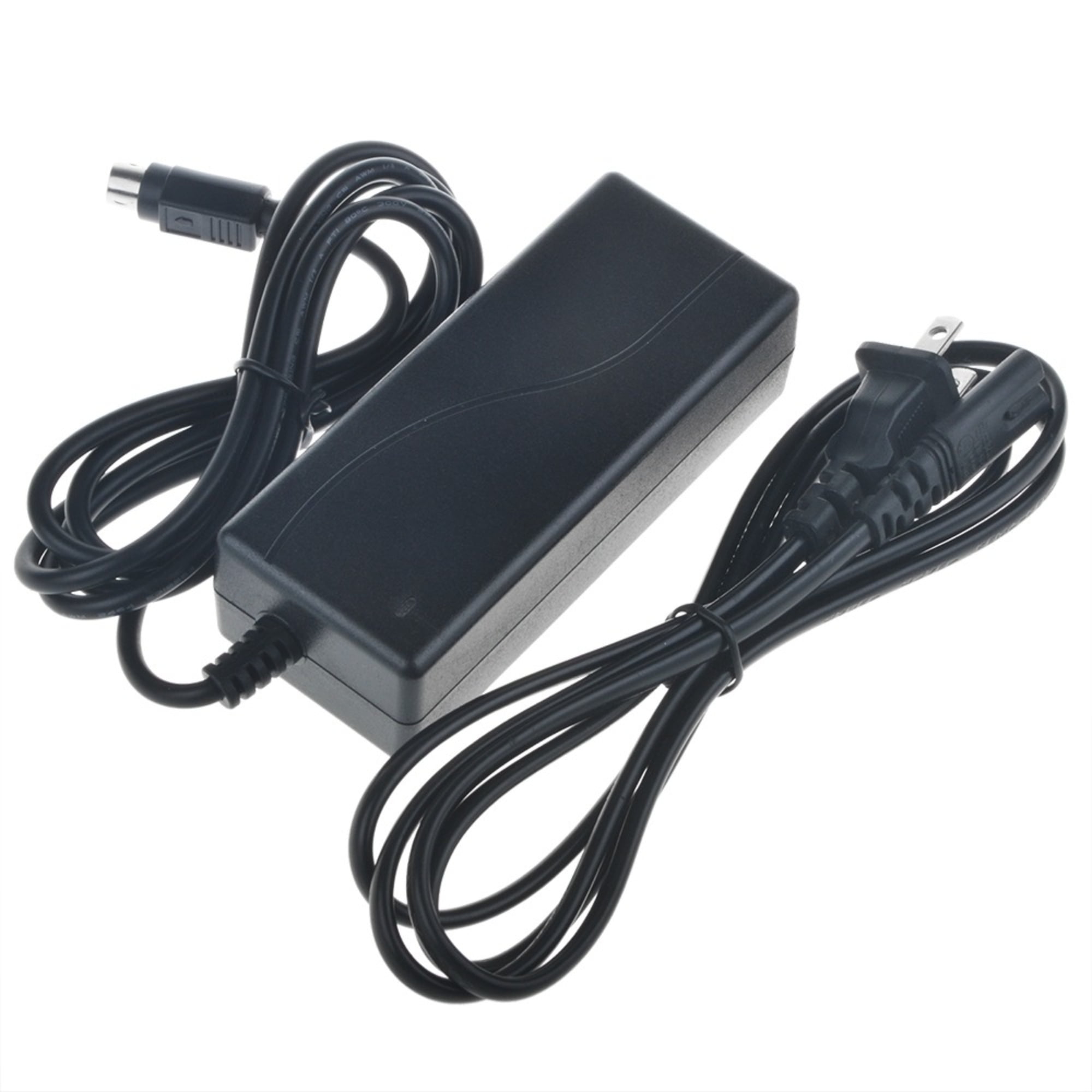 PKPOWER 4-Pin DIN AC DC Adapter For Mediasonic HUR1-SU3S2 HUR1-5U3S2 2-Bay 3.5 SATA Hard Drive HDD Raid Enclosure Power Supply Cord Cable PS Charger Mains PSU