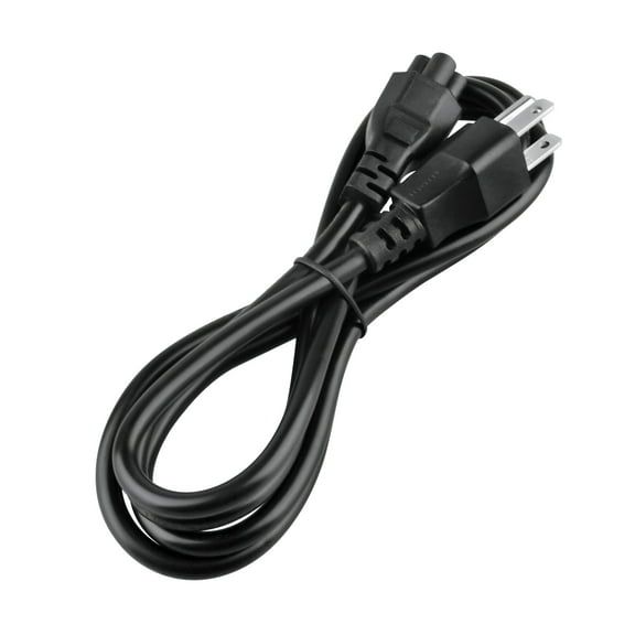 PKPOWER 5ft 3 Prong 3 Pin for NEMA 5-15P IEC 60320 C5 AC Power Cord Cable Laptop