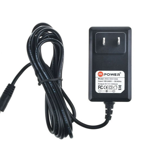 PKPOWER 6.6FT Cable AC / DC Adapter For Atari Flashback 4 Classic Game Console 76 Built in Games Power Supply Cord Cable PS Battery Charger Input: 100 - 240 VAC Worldwide Use Mains PSU