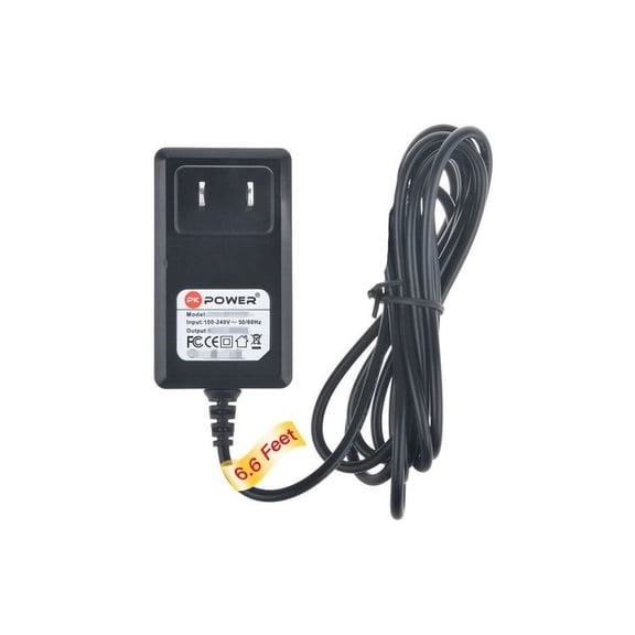 Pk-Power 6V 2-Prong Power Adapter with OVP, OCP, SCP Protection