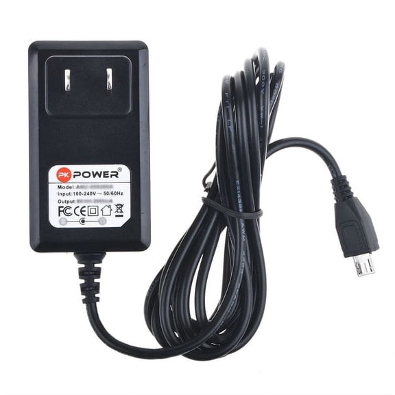 PKPOWER 6.6FT Cable AC / DC Adapter For Sylvania SP262 SP-262 Bluetooth Rugged Portable Wireless Speaker SP262-GRAY SP262-ASST SP262-BLACK Power Supply Cord Battery Charger Mains PSU