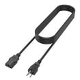 thumbnail image 1 of PKPOWER 6ft UL AC Power Cord Cable for Whole Body Vibration Platform Ultra Slim Exercise Plate Fit Machine Power Shaper, 1 of 5