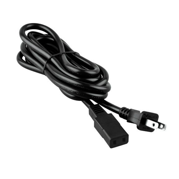 PKPOWER 8ft 2-Prong Square AC Power Cord Cable Lead Replacement for Bernina Sewing Machine Model 1070 1080 Lead Cable