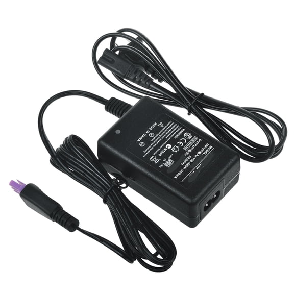 PKPOWER AC DC Adapter For HP DeskJet 3050 3050A J610 J610A All-In-One Inkjet AIO Printer Power Supply Cord Cable Charger Input: 100 - 240 VAC Worldwide Use Mains PSU