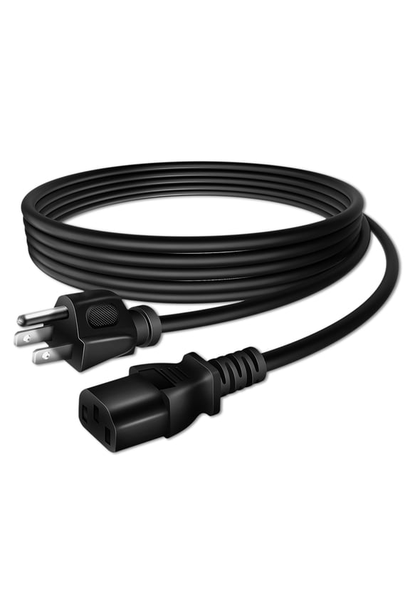 PKPOWER AC Power Cord Cable For Dell UltraSharp U3219Q U3419W U2719DC U2419HX Monitor