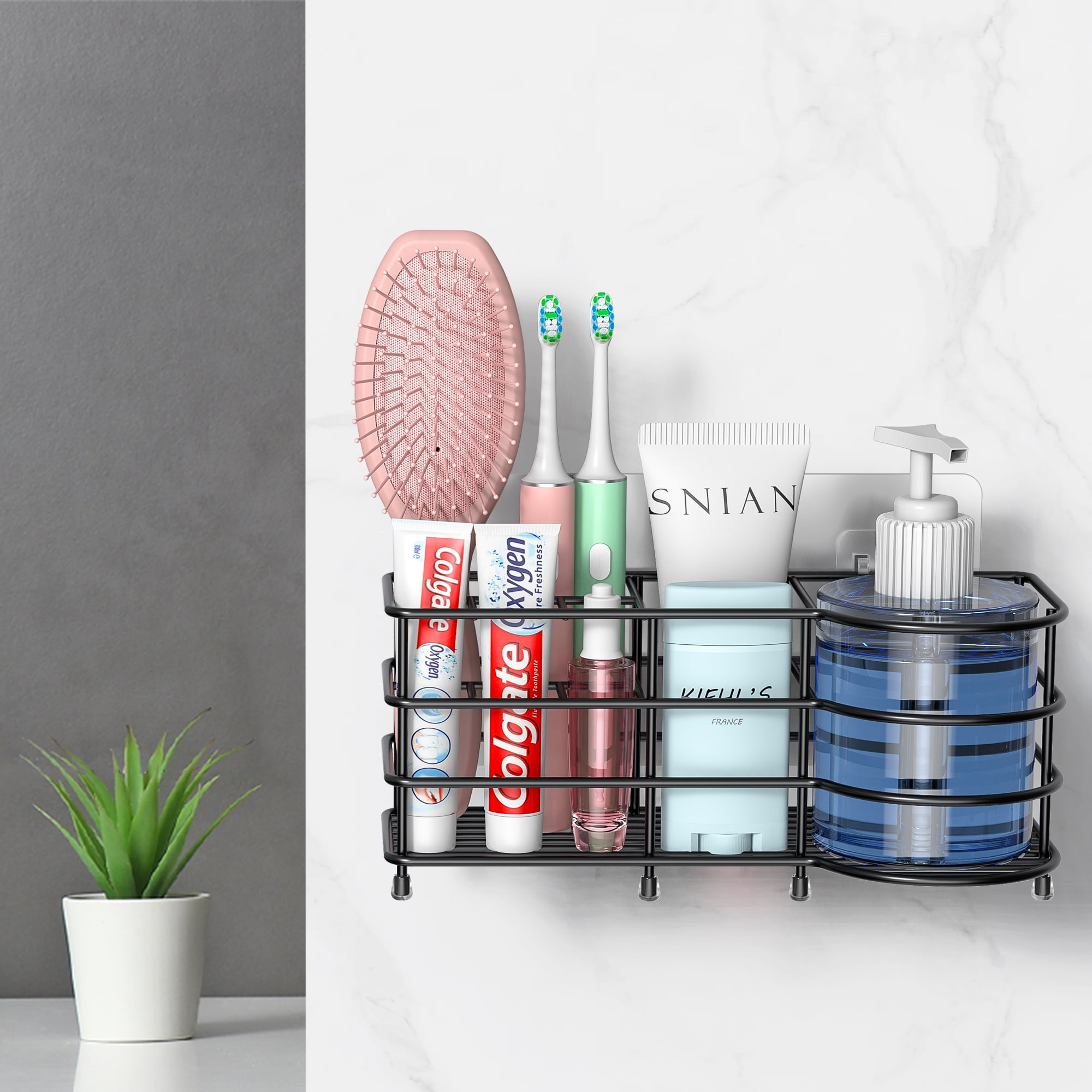 PKPOWER Toothbrush Holders and Bathroom Accessories, Stainless Steel ...