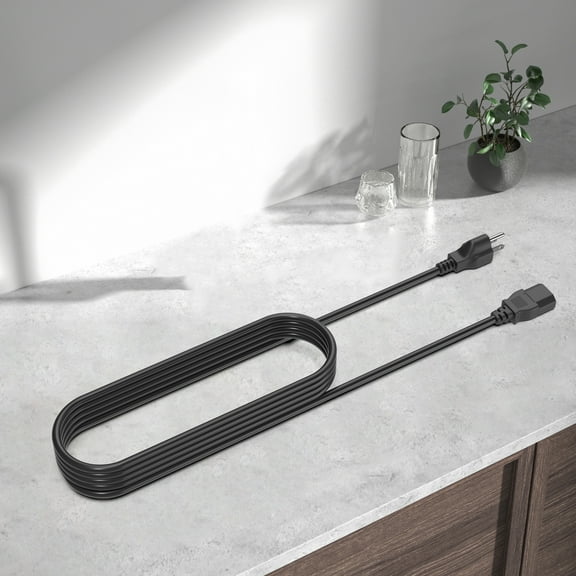 PKPOWER UL 6ft 3D Printer AC Power Cord Cable for Creality CR Series:CR-10 SE/CR-M4/CR-10 Smart Pro/CR-10 Smart/CR-10 Max/CR-10S Pro/CR-10S Pro V2/CR-10