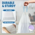 thumbnail image 1 of PKPower Trash Bags Biodegradable, Strong Rubbish Bags, Trash bags Recycling & Degradable Garbage Bags, Compostable Bags (Blue, 6 Gallon), 1 of 7
