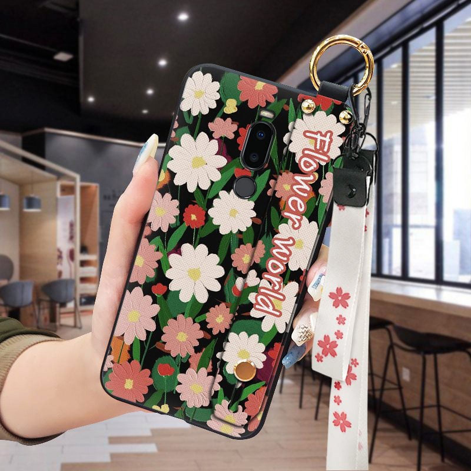 PKQPhone Case For Meizu Note 8, protective Lanyard Durable Fashion