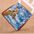 thumbnail image 1 of PKQWTM A Giraffe Show Tongue Blue Sky Chair Pads Chair Mat Seat Cushion Chair Cushion Floor Cushion Size 16x16 inches, 1 of 1
