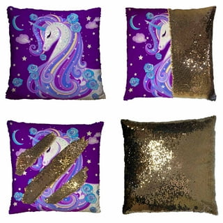 Unicorn sequin pillow canada top