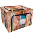 thumbnail image 1 of PKQWTM Abstract Autumn Background Beautiful Leaves Texture Storage Bag Clear Window Storage Bins Boxes Large Capacity Foldable Stackable Organizer With Steel Metal Frame For Clothes,Closets, Bedrooms, 1 of 3