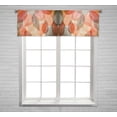 thumbnail image 1 of PKQWTM Abstract Autumn Background Beautiful Leaves Texture Window Curtain Valance Rod Pocket 54x18 inch, 1 of 1