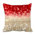 thumbnail image 1 of PKQWTM Abstract Twinkled Christmas Stars Bed Decor Pillow Cases Zippered Cushion Cover Size 18x18 Inches, 1 of 1