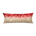 thumbnail image 1 of PKQWTM Abstract Twinkled Christmas Stars Long Body Pillow Case Cover Pillow Cushion Size 20x60 Inches, 1 of 1
