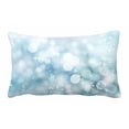 thumbnail image 1 of PKQWTM Abstract Winter bokeh Bed Decor Pillow Cases Zippered Cushion Cover Size 20x30 Inches, 1 of 1