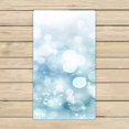 thumbnail image 1 of PKQWTM Abstract Winter bokeh Microfiber Bath Towels Bathroom Body Shower Towel Size 16x28 Inches, 1 of 1