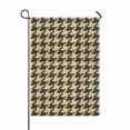 thumbnail image 1 of PKQWTM Abstract classic hounds tooth check Yard Decor Home Garden Flag Size 28x40 Inches, 1 of 1