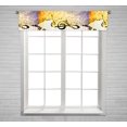 thumbnail image 1 of PKQWTM Abstract music night concert Window Curtain Valance Rod Pocket 54x12 inch, 1 of 1